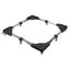 Orca Washer Stand 90–110 cm, 400 kg Load Capacity, Black - WMS13-4