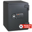 Eagle Compact Size Fire Resistant Safe Black - YES-031D(BK)