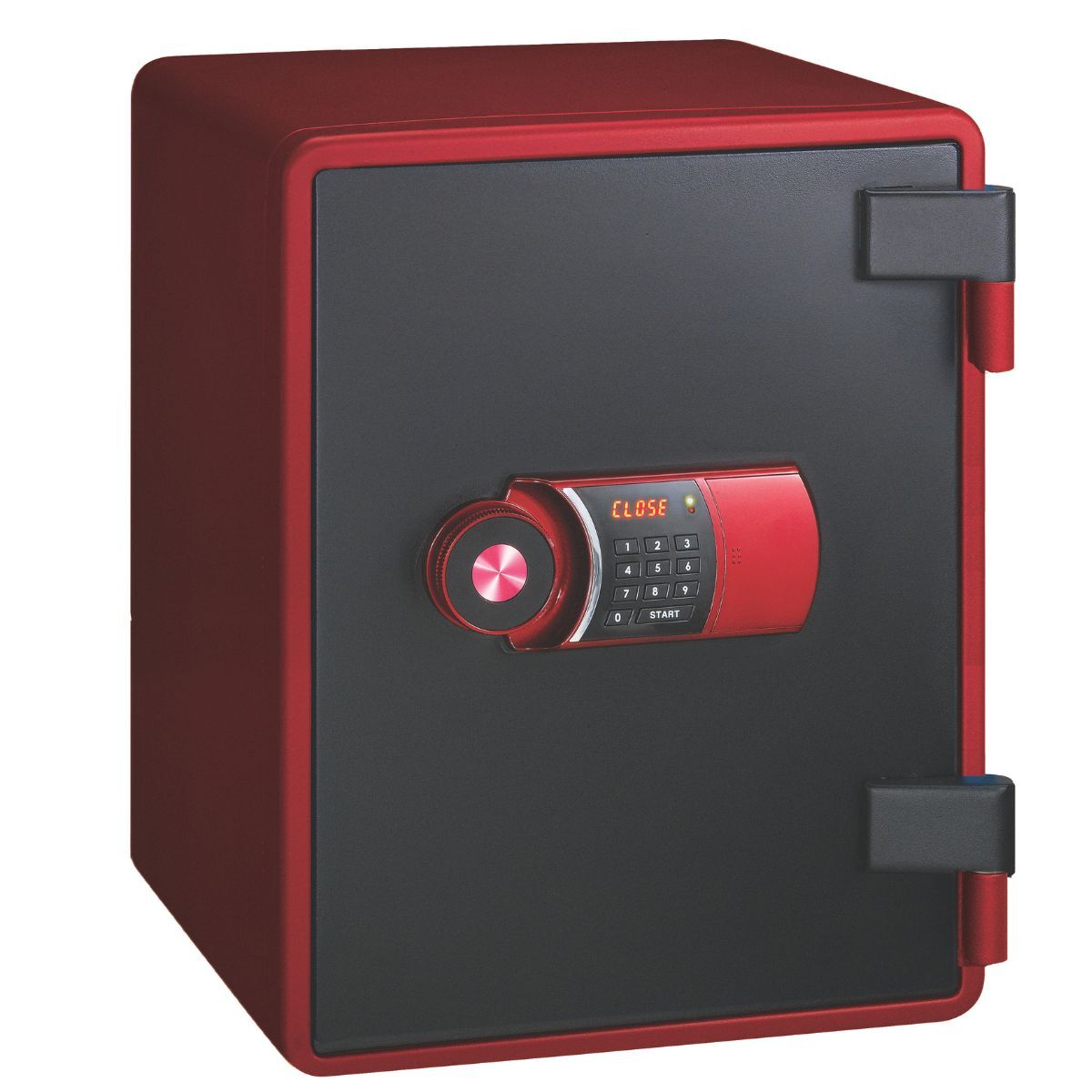 Eagle Compact Size Fire Resistant Safe, Red - YES-031D(RD)