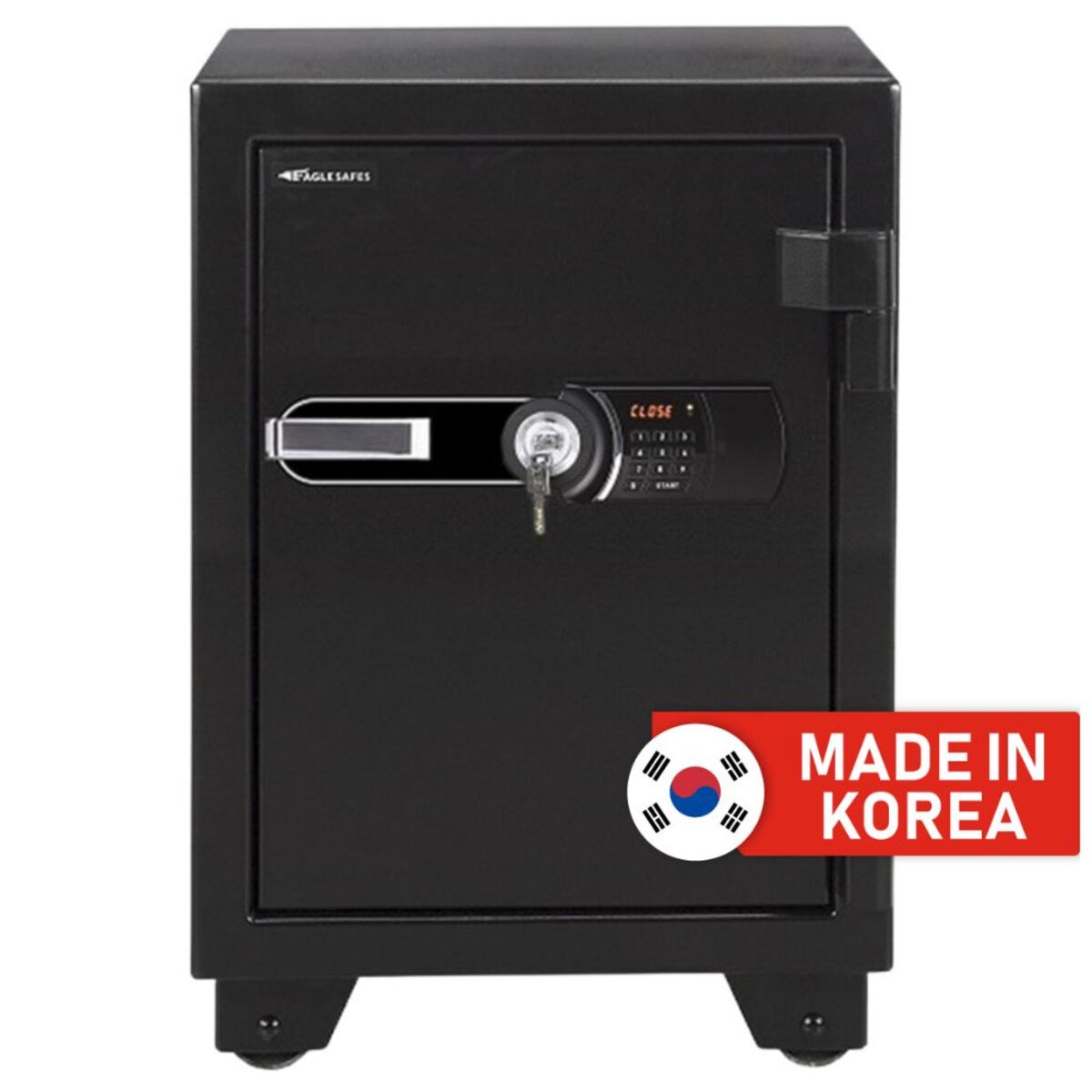 Eagle Medium to Large Size Fire Resistant Safe, Black - YES-065K(BLACK)