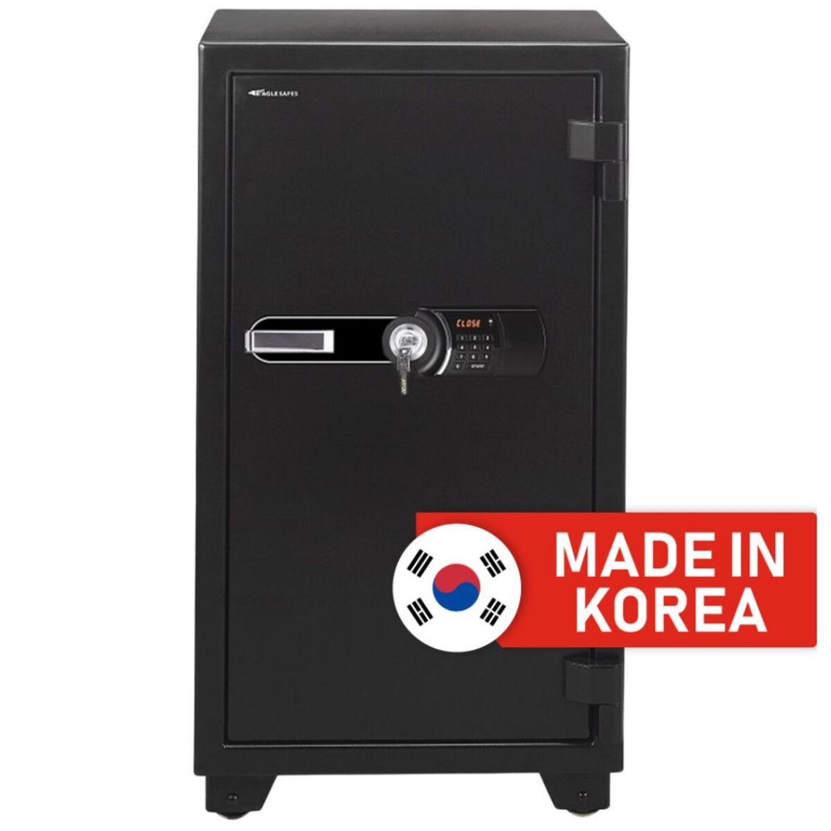 Eagle Medium to Large Size Fire Resistant Safe Black - YES-100K(BLACK)