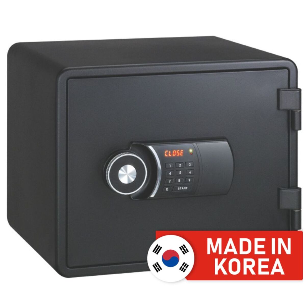 Eagle Compact Size Fire Resistant Safe, Black - YES-M020(BK)