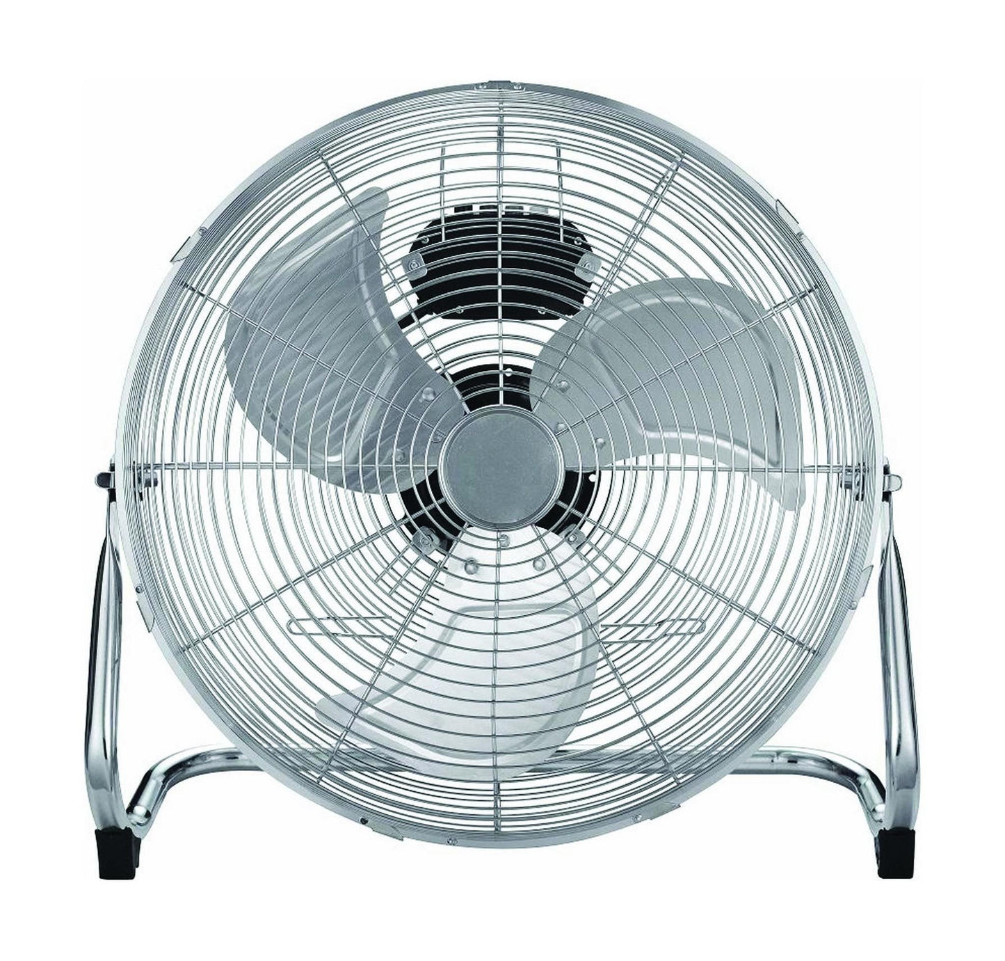 Wansa Metal Floor Fan, 16-Inch, AF-2702 - Stainless Steel