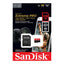 SanDisk Extreme برو microSDXC UHS-I بطاقة مع محول - 128 جيجابايت / فوق إلى 200 ميجابايت/ثانية