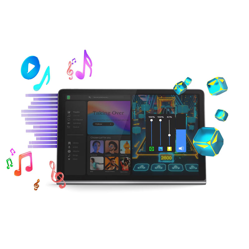 لينوفو تابلت بلس - 11.5 بوصة 2K (2000 × 1200) IPS تعمل باللمس / MediaTek Helio G99 / 8 جيجابايت / 256 جيجابايت / وحدة معالجة الرسومات Arm Mali-G57 MC2 / واي-فاي