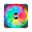 CORSAIR iCUE QL140 ARGB PWM Single Case Fan - Black