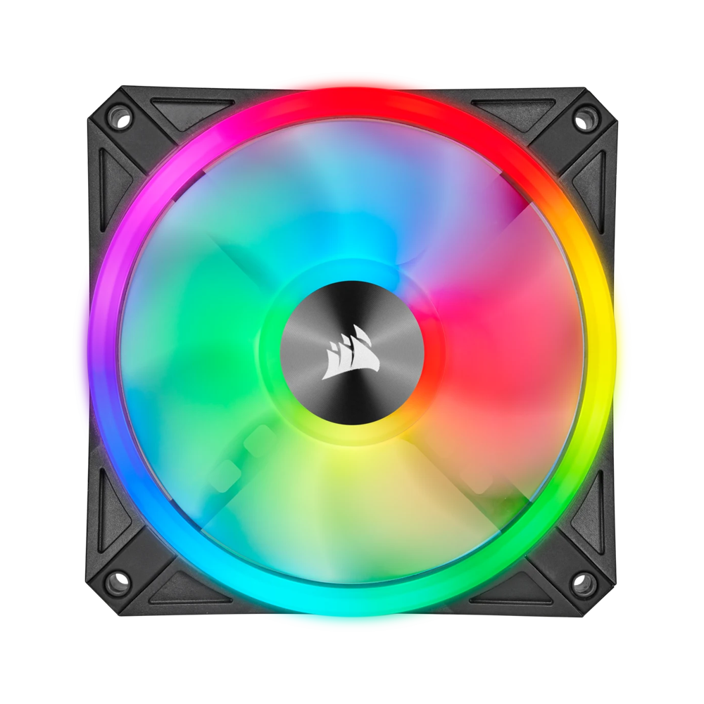 CORSAIR iCUE QL140 ARGB PWM Single Case Fan - Black
