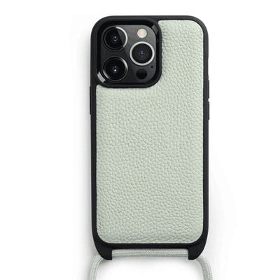 Melkco Stripthing Series Leather Case - Apple iPhone 14 Pro Max / Silver Grey Accessories > Mobiles & Tablets > Mobiles