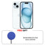 Apple iPhone 15 - 128GB / Blue / 5G / 6.1’’ Mobiles & Tablets > Mobiles