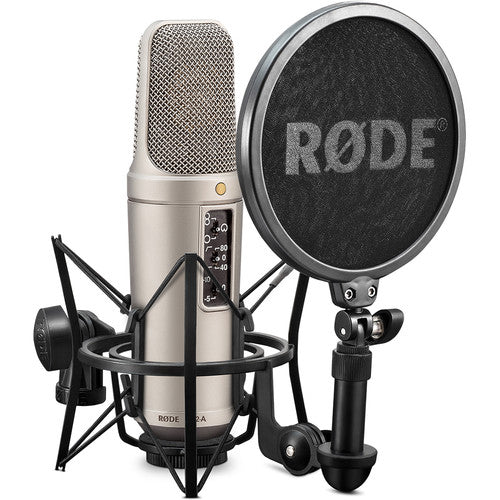 ميكروفون RODE NT2-A المكثف ذو الغشاء الكبير ومتعدد الأنماط