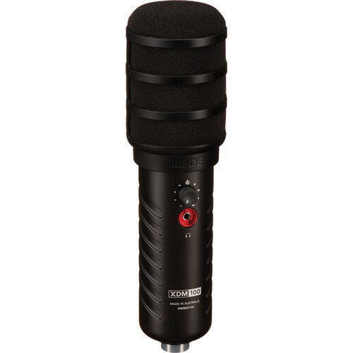 RODE X XDM-100 ميكروفون  ديناميكي يو اس بي ميكروفون  أسود