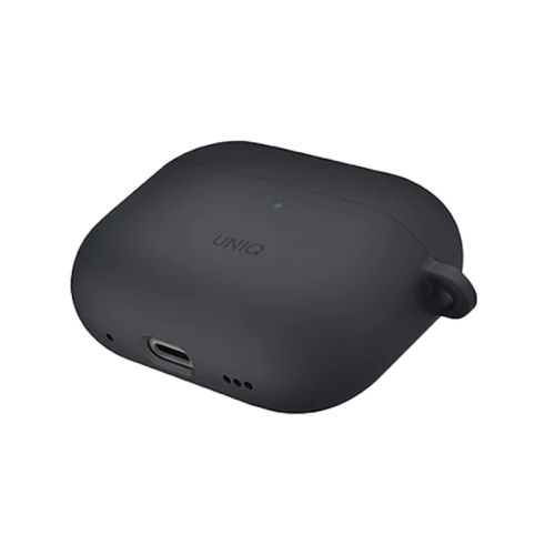 Uniq Nexo Silicone Hang Case With Sports Ear Hooks for Airpods Pro 2 - Charcoal Grey