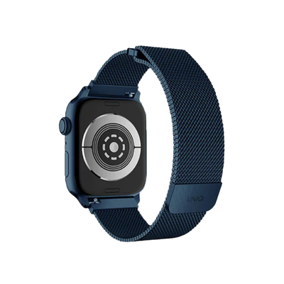 Uniq Dante Milanese Mesh Steel Strap for Apple Watch 42/44/45mm - Cobalt Blue