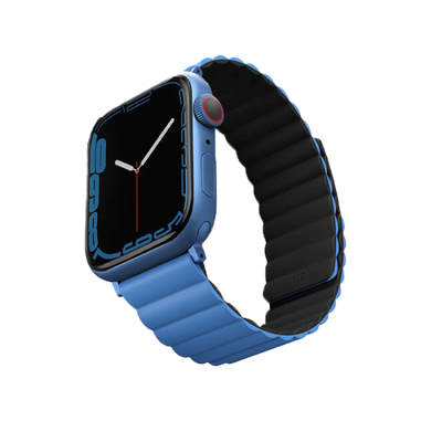 Uniq Revix Reversible Strap for Apple Watch 42/44/45mm - Caspian Blue / Black