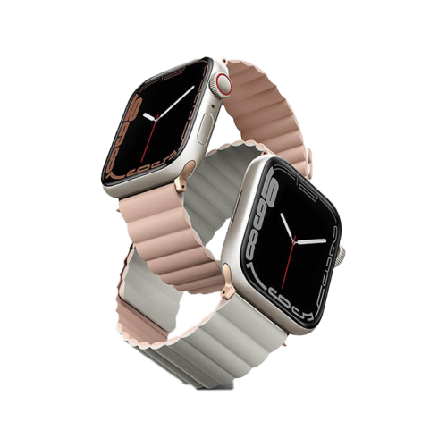 Uniq Revix Reversible Strap for Apple Watch 38/40/41mm - Blush Pink / Beige