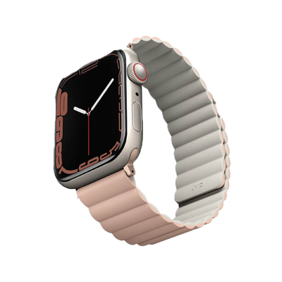 Uniq Revix Reversible Strap for Apple Watch 38/40/41mm - Blush Pink / Beige
