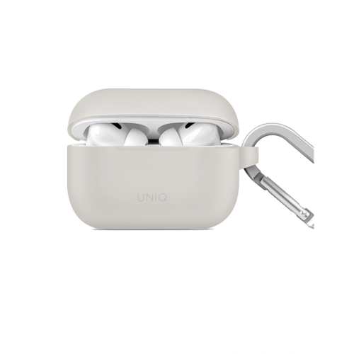 Uniq Vencer Silicone Hang Case for Airpods Pro 2 - Chalk Grey