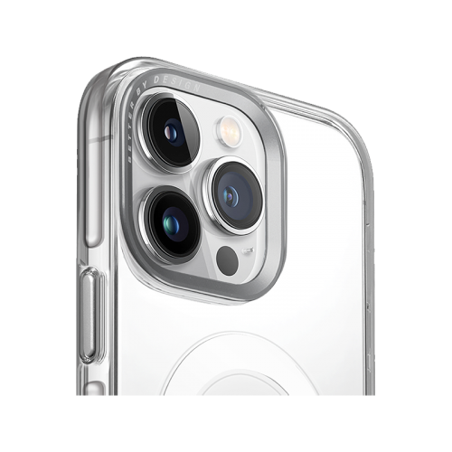 Uniq Hybrid Calio MagSafe Case for iPhone 15 Pro - Nude Transparent