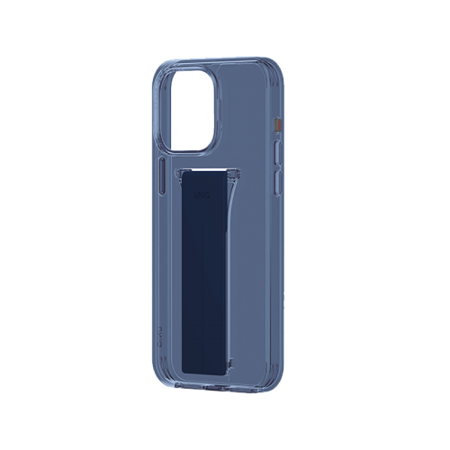 Uniq Hybrid Heldro Mount With Stand Case for iPhone 15 Pro - Ultramarine Deep Blue