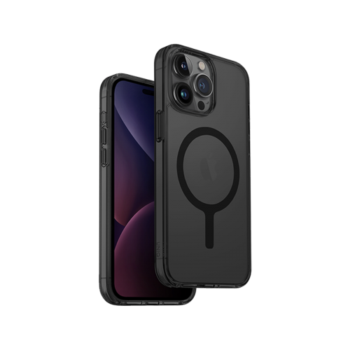 Uniq Hybrid Lifepro Xtreme MagSafe Case for iPhone 15 Pro - Frost Smoke