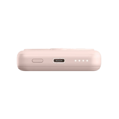 Energea Magpac Mini Ultra Slim Magsafe Compatible Power Bank With Stand 10000mAh - Pink
