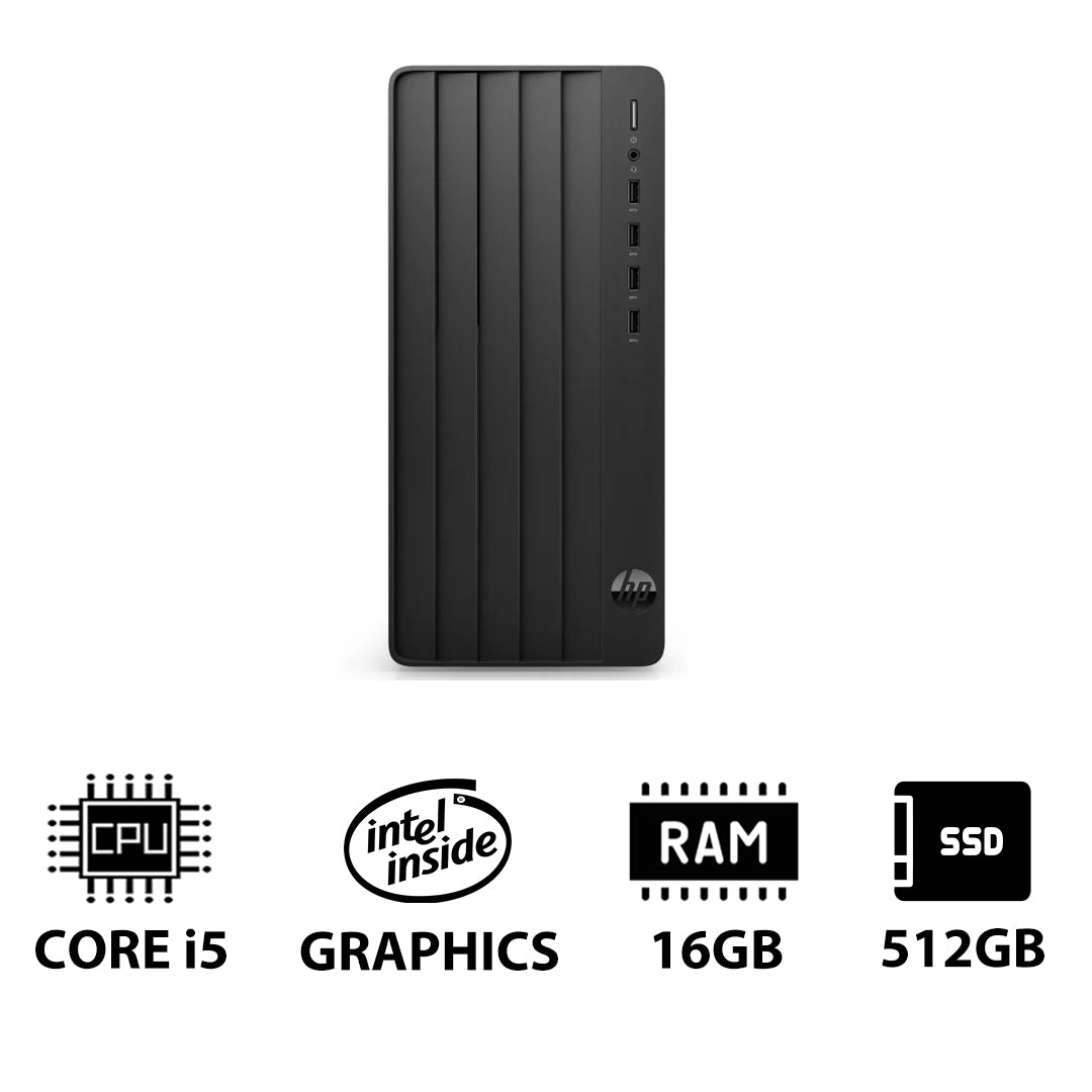 HP Pro Tower 290 G9 - i5-13500 / 16GB / 512GB (NVMe M.2 SSD) / DOS (Without OS) / 1YW - Desktop