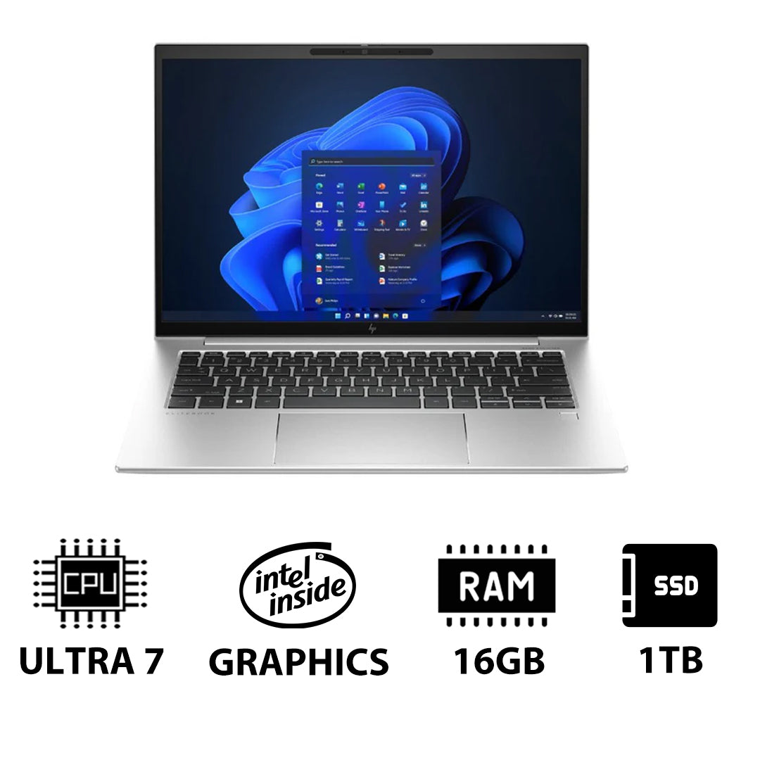 HP EliteBook 840 G11 - 14.0" WUXGA / Ultra 7 155U / 16GB / 1TB (NVMe M.2 SSD) / Win 11 Pro / 1YW - Laptop