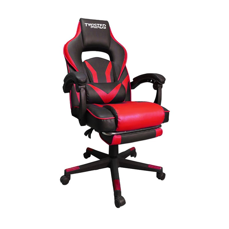 Twisted Minds Vintage Flip-up Series Gaming Chair - Red