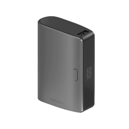 Energea Compac يو اس بي+ يو اس بي PD 35 واط 10000 مللي أمبير طاقة - لون رمادي داكن