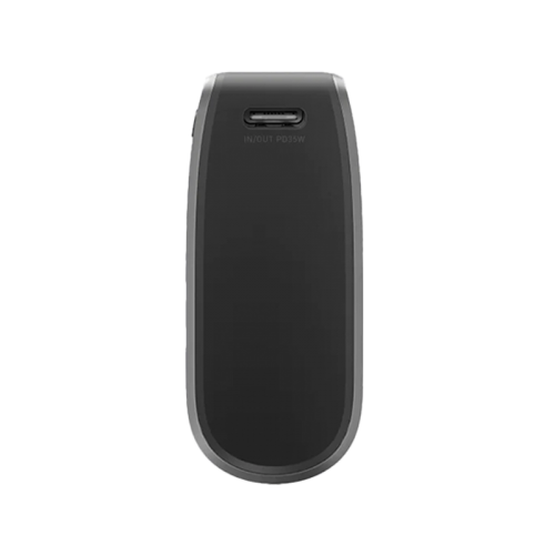 Energea Compac يو اس بي+ يو اس بي PD 35 واط 10000 مللي أمبير طاقة - لون رمادي داكن