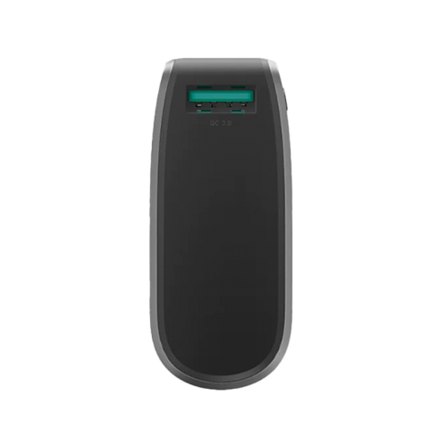 Energea Compac يو اس بي+ يو اس بي PD 35 واط 10000 مللي أمبير طاقة - لون رمادي داكن