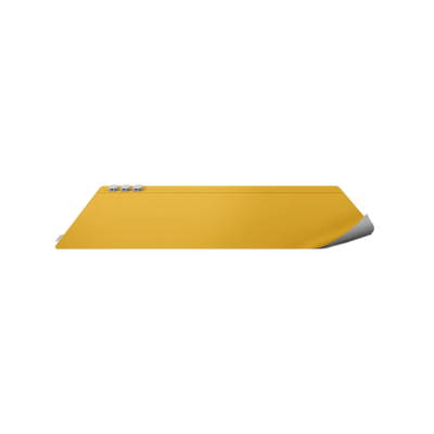 Uniq Hagen Reversible Smart Organization Desk Mat - Canary Yellow / Chalk Grey
