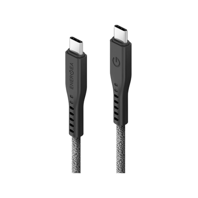 Energea Flow 480mbps USB-C to USB-C Cable 3m - Black