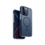 Uniq Hybrid Combat MagSafe Case for iPhone 15 Pro - Smoke Blue