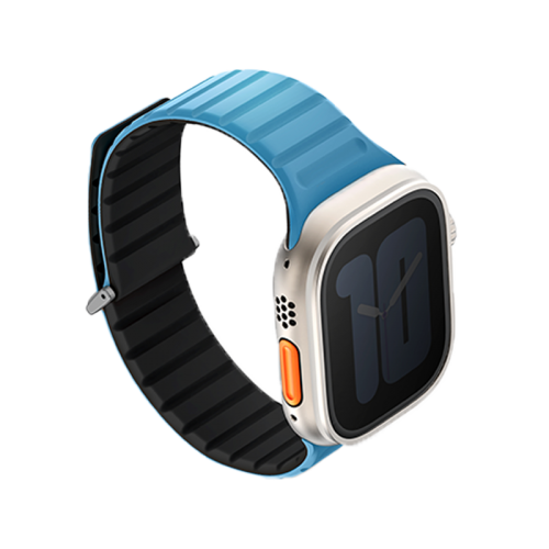 Uniq Revix Evo Reversible سوار  ابل ساعة - أزرق  أسود