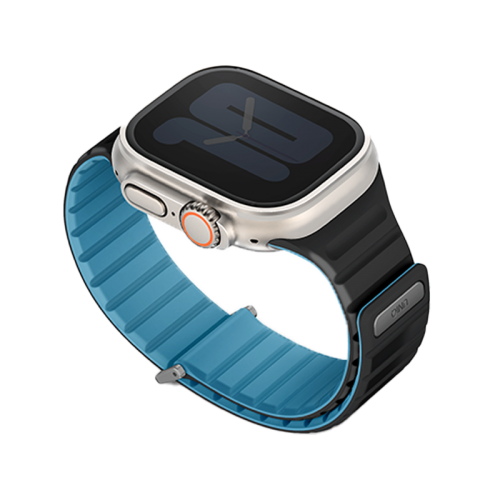 Uniq Revix Evo Reversible سوار  ابل ساعة - أزرق  أسود