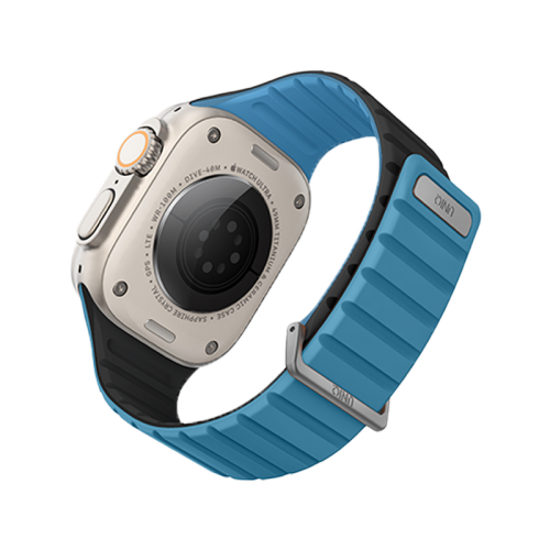 Uniq Revix Evo Reversible سوار  ابل ساعة - أزرق  أسود