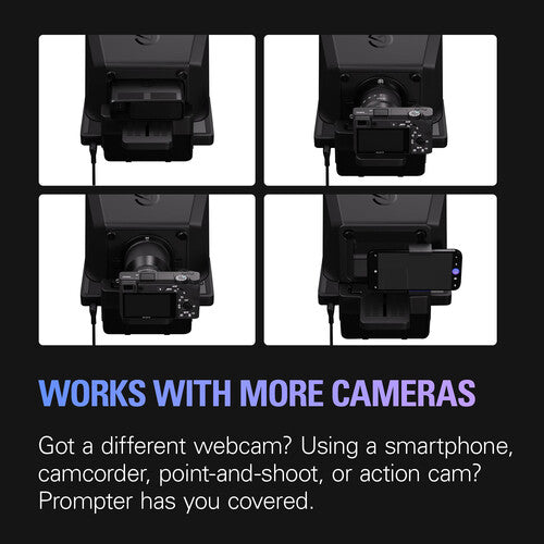 Elagto Prompter All-in-one Teleprompter - Black