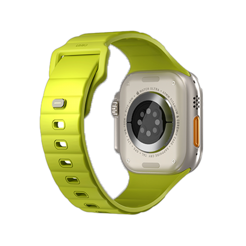 Uniq Stride FKM سوار  ابل ساعة - ليموني أخضر