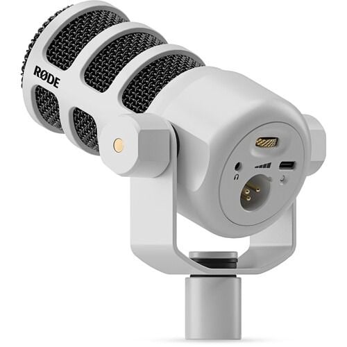 RODE Podmic USB Versatile Dynamic Broadcast Microphone - White