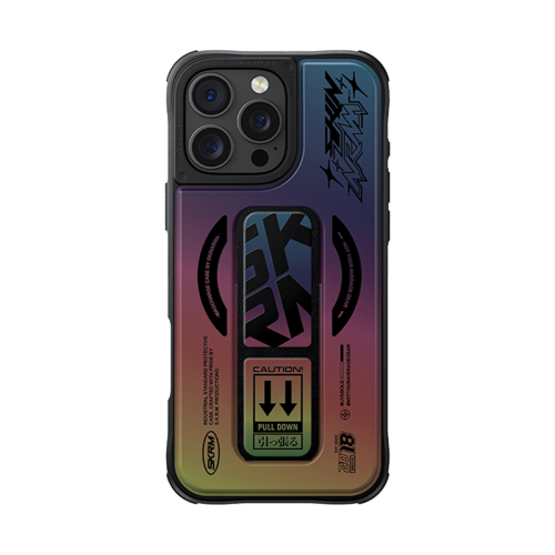 SKINARMA Kira Kobai ماج سيف حافظة مع  حامل  ايفون  برو  هولوغرام