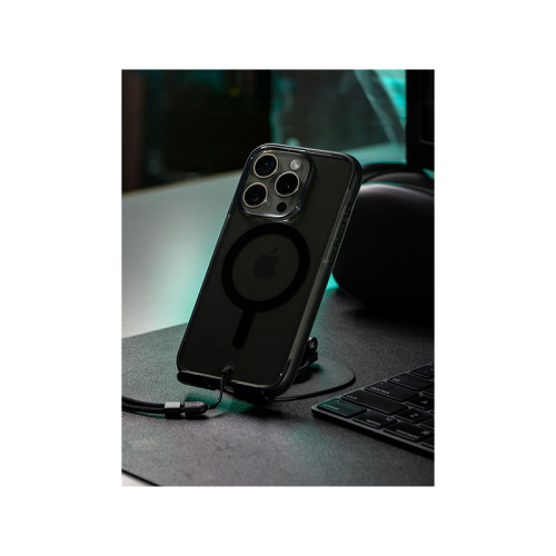 BodyGuardz Ace Pro With Magsafe Case for iPhone 16 Pro Max - Smoke Black