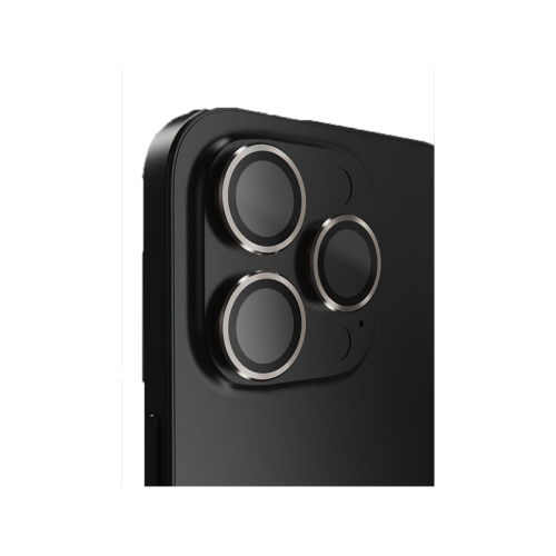 BodyGuardz Apex Individual Camera Lens Protector for iPhone 16 Pro & 16 Pro Max - Titanium