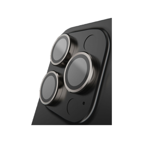 BodyGuardz Apex Individual Camera Lens Protector for iPhone 16 Pro & 16 Pro Max - Titanium