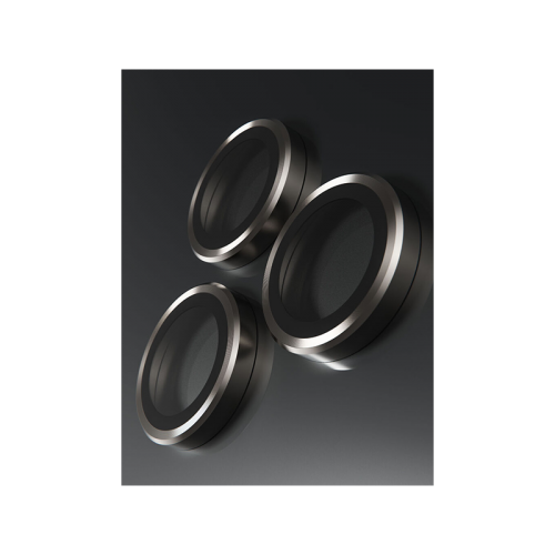 BodyGuardz Apex Individual Camera Lens Protector for iPhone 16 Pro & 16 Pro Max - Titanium