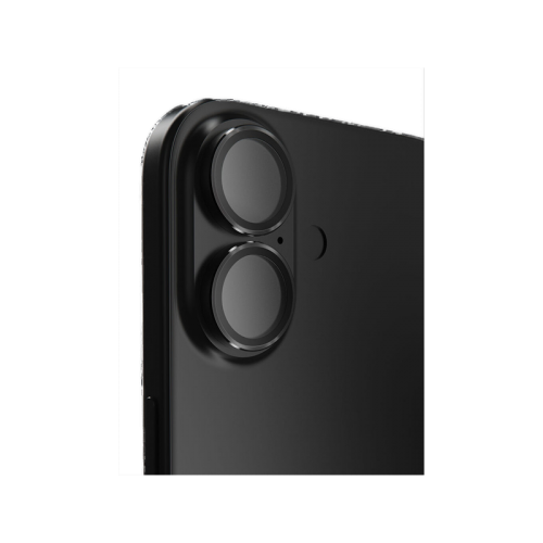 BodyGuardz Apex Individual Camera Lens Protector for iPhone 16 & 16 Plus - Black