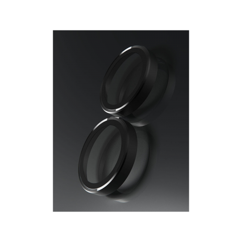 BodyGuardz Apex Individual Camera Lens Protector for iPhone 16 & 16 Plus - Black