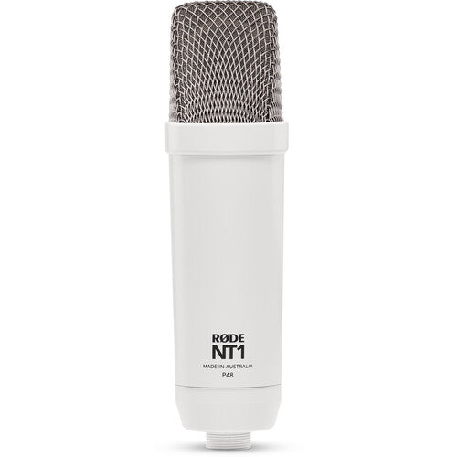 ميكروفون  RODE NT1 Signature الإصدار من نوع المكثف ميكروفون  أبيض