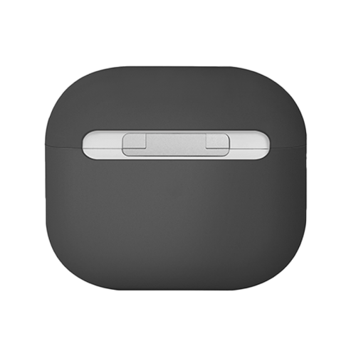 Uniq Lino Hybrid Liquid Silicon Airpods 4Th Gen (2024) Case - Ash (Grey)