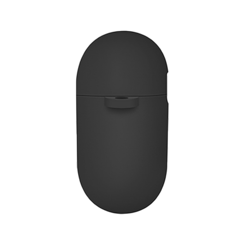 Uniq Nexo Active Hybrid Silicone Airpods 4th Gen Case With Sports Ear Hooks - Black